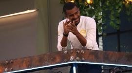 Frickson Erazo en el balcón de MasterChef Celebrity Ecuador como primer semifinalista de la tercera temporada.