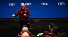 Pierluigi Collina, jefe de árbitros de la FIFA y presidente de la Comisión de Árbitros de la FIFA
