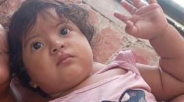 La niña Aitana Valentina Gonzabay, de apenas un año de edad, está desaparecida.