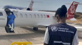 Tres pacientes sospechosos de casos de hantavirus fueron evacuados del barco y fueron trasladados a los Países Bajos para recibir atención médica.