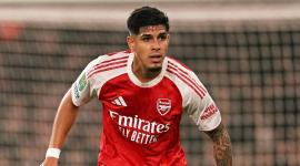 Piero Hincapié, jugador del Arsenal.