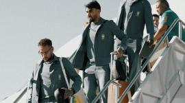Selección de Brasil llega a Estados Unidos.