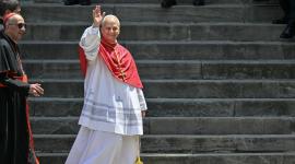 El Papa llegó a Barcelona, este martes 9 de junio de 2026, a Barcelona como parte de su gira por España.