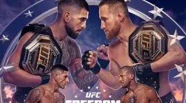 El cartel oficial de la pelea de la UFC en la Casa Blanca está listo hace meses.