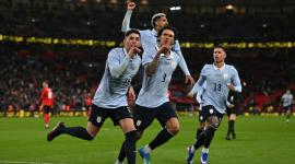 Jugadores de la Selección de Uruguay