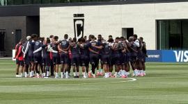 El entrenamiento de la Selección de Ecuador en Estados Unidos