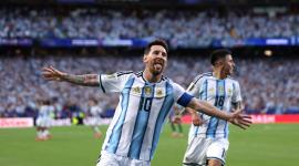 Lionel Messi marcó un hat trick en el partido debut del Mundial 2026.