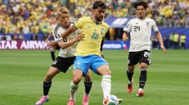 El brasileño Lucas Paquetá en el partido frente a Japón por los dieciseisavos de final de Mundial 2026.