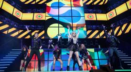 Todo el elenco de soy luna en concierto, en su última gira por latinoamérica