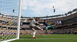 Hernán Gelíndez, futbolista ecuatoriano, durante el partido de Ecuador ante Alemania en el Mundial 2026.