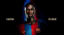 El jugador ecuatoriano Josué Caicedo jugará en el FC Barcelona.