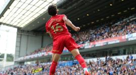 El ecuatoriano Jeremy Sarmiento festeja su gol con el Middlesbrough.