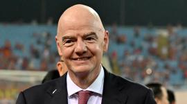 Gianni Infantino, presidente de la FIFA, durante la final de la Copa del Campeonato ASEAN 2026