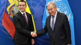 Daniel Noboa en Nueva York: Inversiones, seguridad y reunión con la ONU