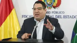 El fiscal general de Bolivia, Roger Mariaca, fue detenido.
