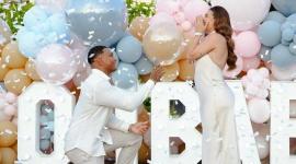 Michael Morales y Katya Salazar anunciaron que se casarán y revelaron que el bebé que esperan será una niña.