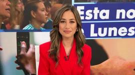 Martina Vera, en la conducción de De Lunes a Lunes este 5 de octubre.