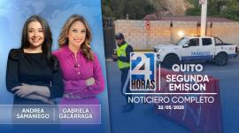 Revise las noticias más destacadas de Quito en la Segunda Emisión del Noticiero 24 Horas de este jueves 22 de mayo del 2025.