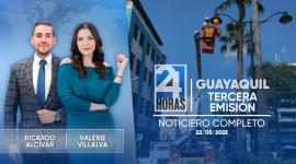 Revise las noticias más destacadas de Guayaquil en la Tercera Emisión del Noticiero 24 Horas de este jueves 22 de mayo del 2025.