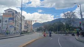 El tránsito se habilitó por la vías aledañas a la Asamblea Nacional pasadas las 14:00 de este sábado 24 de mayo.