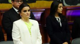 María José Pinto, vicepresidenta de Ecuador, 24 de mayo del 2025