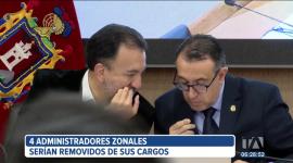 4 administradores zonales de Quito serían removidos de sus cargos tras proceso de evaluación del Municipio al cumplirse dos años de gestión. 

Vía: Stephany Paz