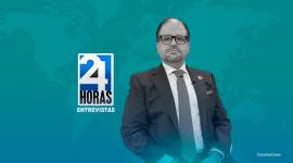 John Reimberg, ministro del Interior, habla del despliegue policial en Ecuador, las extorsiones y los proceso contra José Adolfo Macías Villamar, alias 'Fito', y  Guillermo Fernando R.C., alias 'Trompudo'.  Las revelaciones las realizó este miércoles 4 de junio el 2025, en el espacio de Entrevistas de 24 Horas, en Teleamazonas.