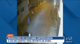 Un intento de robo de un vehículo provocó la reacción de los habitantes del sector El Paraíso, en la parroquia de Quitumbe, en el sur de Quito. 

Vía: Gustavo Jaramillo