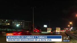 Ciudadanos denuncian que continúan los problemas de inseguridad en la Ruta Viva. A esto se suma que algunos tramos no tienen alumbrado público.
Vía: Nathalie Jiménez