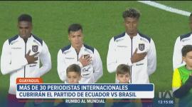 En Guayaquil, el turismo aumenta a vísperas del partido de Ecuador ante Brasil. Los bares y restaurantes de la ciudad reportan un incremento de más del 50% en reservaciones.

Vía: Bernarda Cevallos