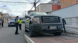 La camioneta que descendió por las escalinatas peatonales en Cuenca fue detenida en Totorococha.