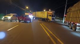 Un siniestro de tránsito ocurrió en la Panamericana Sur, a la altura de Tambillo, este viernes 6 de junio del 2025.