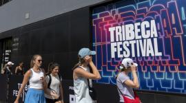 Imagen del ingreso a la sede del festival Tribeca en Nueva York.
