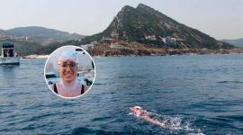 Sara Palacios cruzó el estrecho de Gibraltar este viernes 6 de junio del 2025.