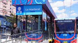 El Trolebús suspenderá su operación en algunas paradas entre las 06:00 y 14:00 debido a la carrera Quito 15K Race.