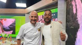Ulises de la Cruz y Felipe Campana en la cocina de esTAmañana este martes 10 de junio del 2025.
