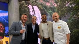 Alfonso Laso junto a Christian Norris, Ulises de la Cruz y Felipe Campana en esTAmañana el martes 10 de junio dle 2025.