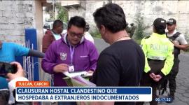 Más de 20 migrantes fueron rescatados de un hostal clandestino donde permanecían hacinados en condiciones de insalubridad.
Vía: Jairo Jácome