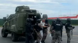 Jorge Glas fue trasladado a la cárcel de máxima seguridad, La Roca, tras su detención en la Embajada de México.