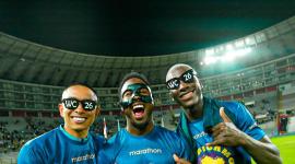 Jugadores de la selección de Ecuador festejan clasificación al Mundial