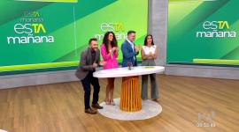 Roberto Manrique y Giovanna Andrade visitan el set de esTAmañana y comparten su obra 'El Ansia'.