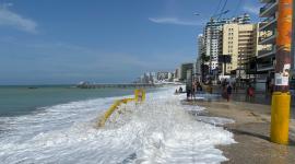 El Inocar advierte que durante el fin de semana habrá oleaje en distintas playas del país.