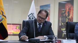 El Ministro del Interior, John Reimberg, apareció en un video este viernes 13 de junio del 2025 con el pedido a la UAFE.
