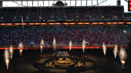 La ceremonia inaugural del Mundial de Clubes 2025, en el Hard Rock Stadium de Miami, en EE.UU., este sábado 14 de junio de 2025.