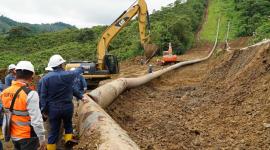 La tubería del SOTE ha tenido problemas por la erosión avanzada en la zona de El Reventador entre Sucumbíos y Napo.