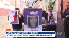 La Policía Nacional capturó en Quito al principal sospechoso del femicidio de la modelo cuencana María Fernanda López. 

Vía: Mishell Villacís