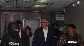 El viernes 6 de junio del 2025, el exvicepresidente Jorge Glas acudió a la Corte Nacional para la audiencia de juicio del caso Reconstrucción de Manabí.