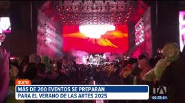 Más de 200 eventos se alistan para el Verano de las Artes, cultura y deporte 2025 en Quito. La agenda inicia este fin de semana.

Un reportaje de Stephany Paz