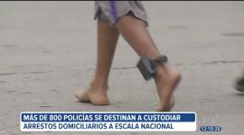 A escala nacional, solo 7 de los 285 arrestos domiciliarios cuentan con condiciones seguras para la custodia de los procesados, según reveló el Comandante General de la Policía. 

Un reportaje de Carlos Sacoto