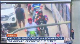 Desde el 26 de mayo hasta la fecha, la Agencia de Tránsito y Movilidad ha emitido más de 3.000 multas a motorizados por no usar casco de seguridad.
Un reportaje de Eder Cheme